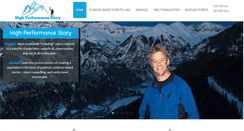 Desktop Screenshot of highperformancestory.com
